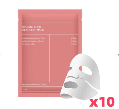 Bio Collagen Facial Mask – Hydrating, Brightening & Pore Care