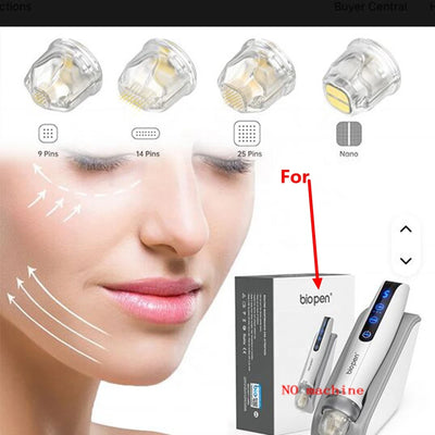 Bio Pen Q2 Disposable RF Microneedle Cartridge – Titanium Stamp 9/14/25 Pins