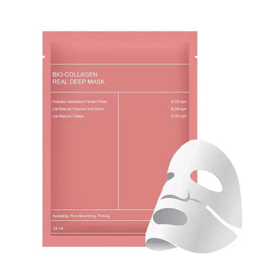 Bio Collagen Facial Mask – Hydrating, Brightening & Pore Care
