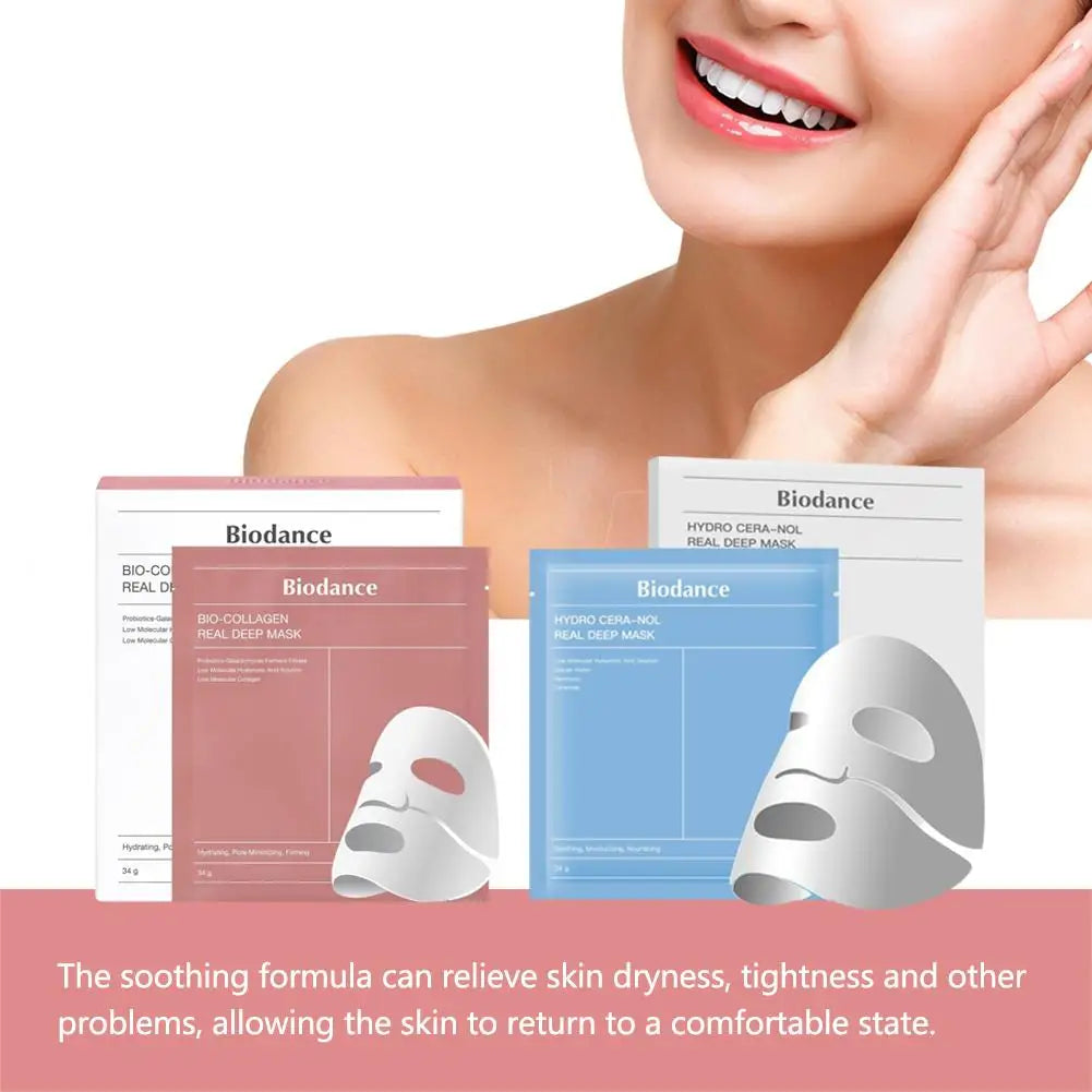 Biodance Bio-Collagen Face Mask – Deep Hydrating & Moisturizing (1/4PCS)