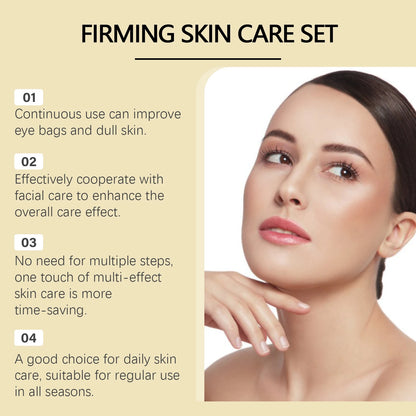 AH-8 Seoul Glow Neck & Eye Care Set – Electric Massager, Firming Cream & Eye Treatment
